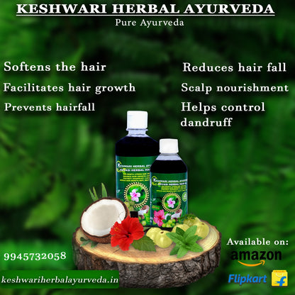 Keshwari Hakki Pikki Adivasi Herbal Hair OIl