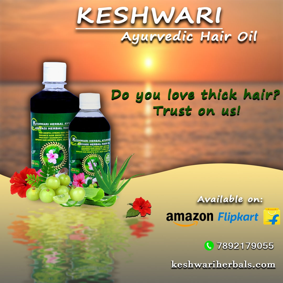 Keshwari Hakki Pikki Adivasi Herbal Hair OIl