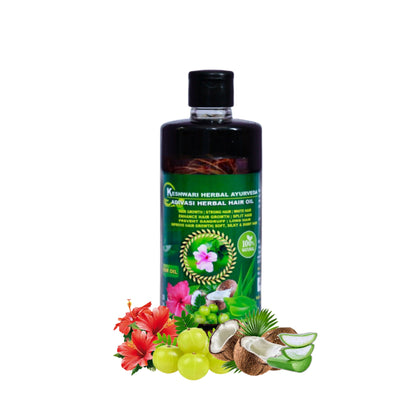 Keshwari Hakki Pikki Adivasi Herbal Hair OIl